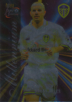 Danny Mills Leeds United 2000 Futera Fans' Selection Chrome #135c